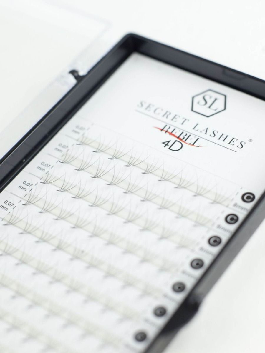 SL Ready Rebel, 2D-10D, C, 0.07-Secret Lashes-2D-10 mm-NR Kosmetik