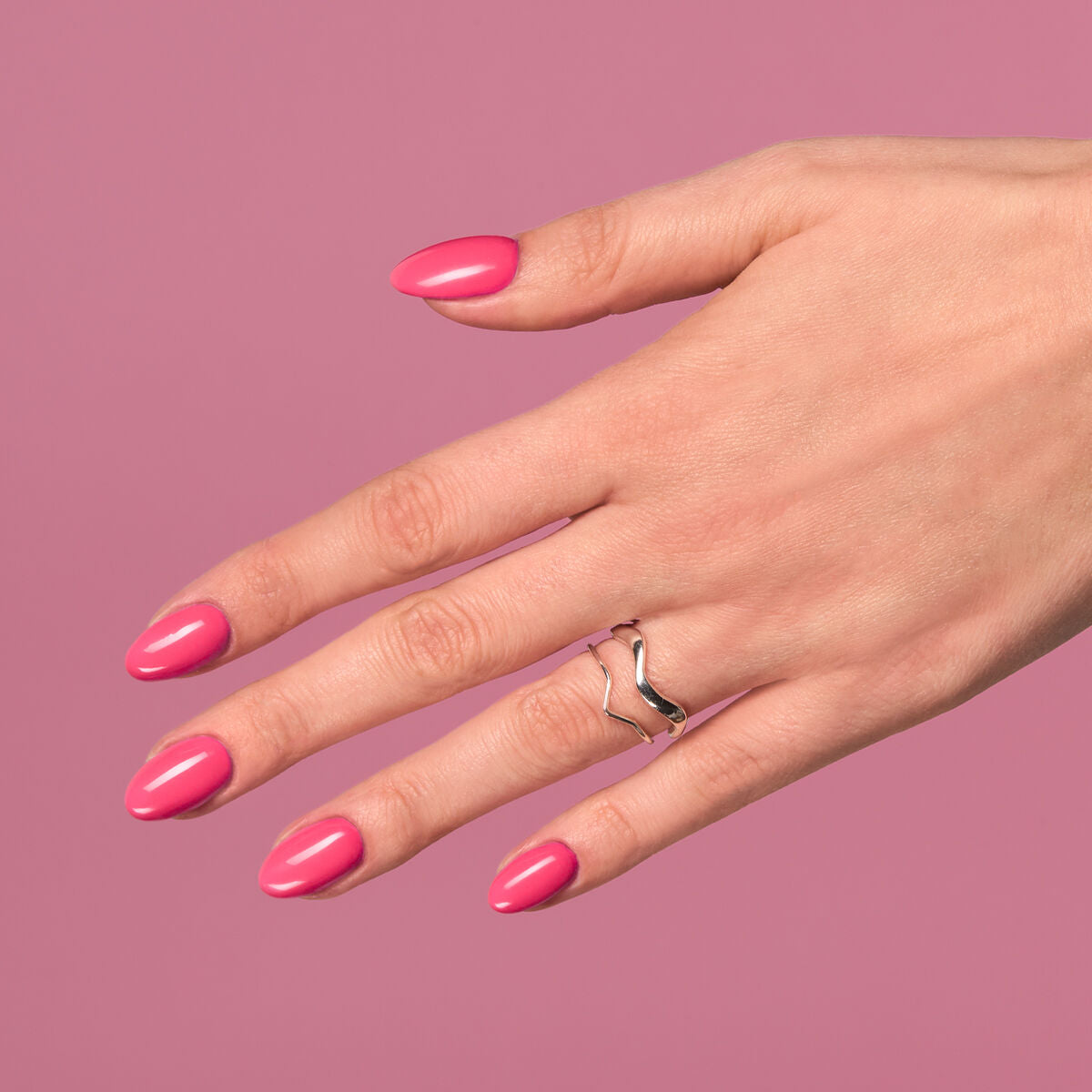 Gelpolish 517 Neon Pink - 7 ml-UV Hybrid-Semilac-NR Kosmetik