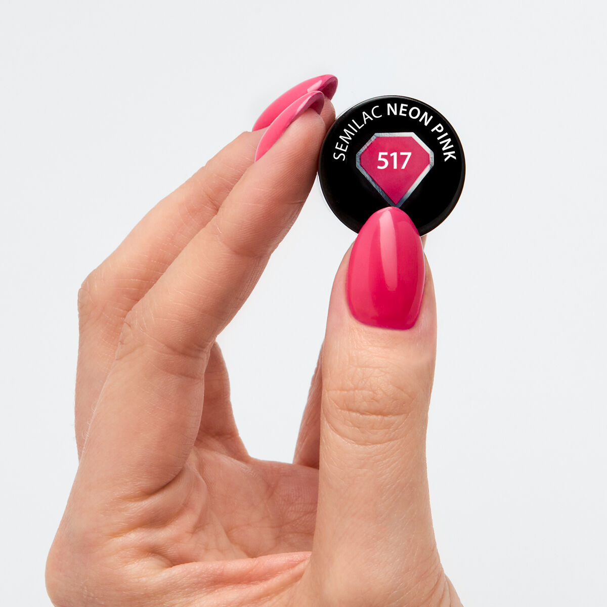 UV Hybrid 517 Neon Pink 7 ml-UV Hybrid-Semilac-NR Kosmetik