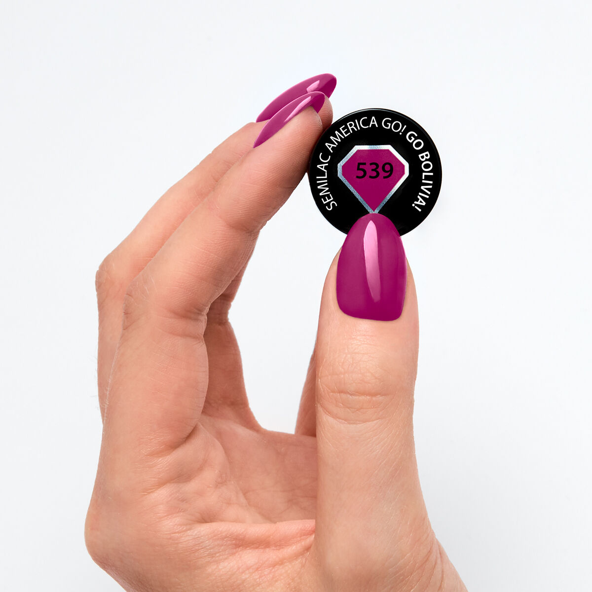 Gelpolish 539 Go Bolivia - 7 ml-UV Hybrid-Semilac-NR Kosmetik