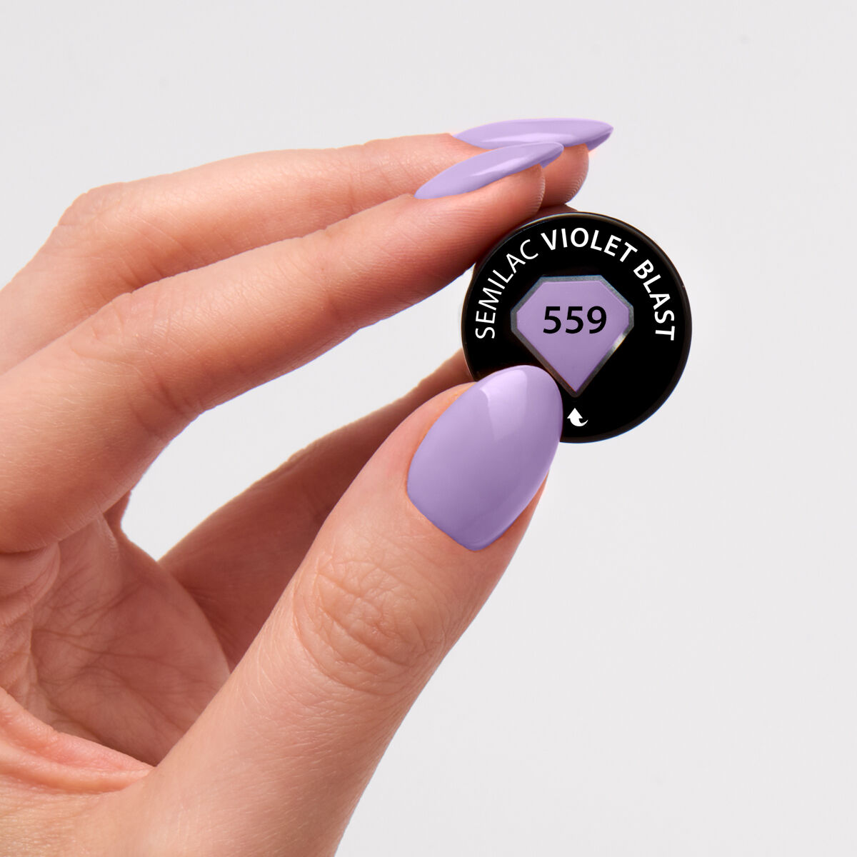 Gelpolish 559 Violet Blast SUPER COVER - 7 ml-UV Hybrid-Semilac-NR Kosmetik