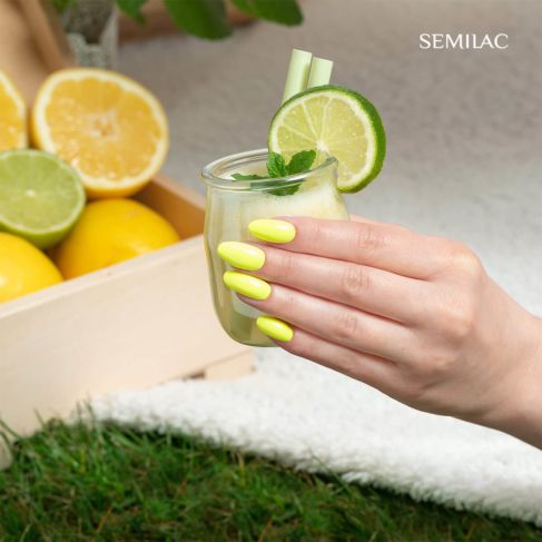 Gelpolish 565 Neon Yellow - 7 ml-Semilac-NR Kosmetik