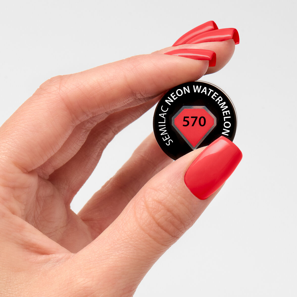 UV Hybrid 570 Neon Watermelon 7 ml-UV Hybrid-Semilac-NR Kosmetik