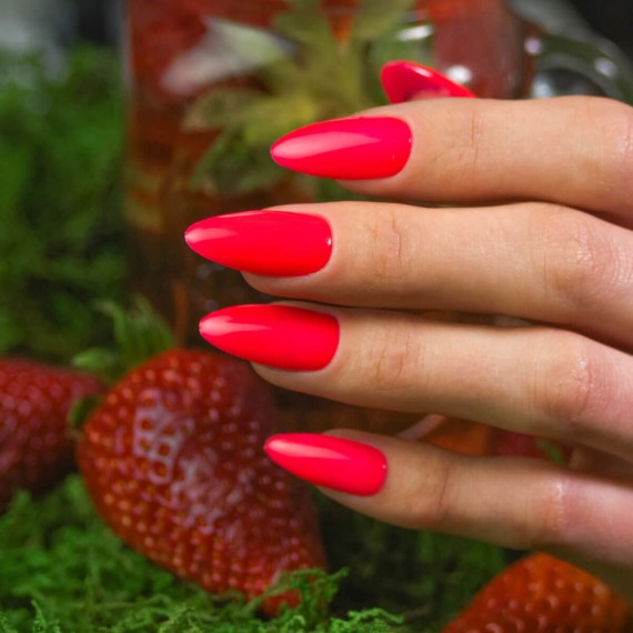 Gelpolish 571 Neon Strawberry - 7 ml-UV Hybrid-Semilac-NR Kosmetik