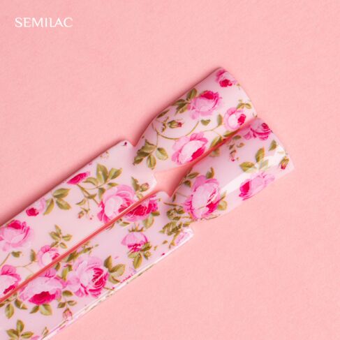 Semilac Transfer Foil Blooming Flowers 32-Folie-Semilac-NR Kosmetik