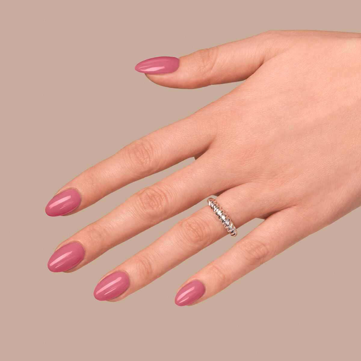 Gelpolish 581 Delicate Coral - Naked-UV Hybrid-Semilac-7 ml-NR Kosmetik