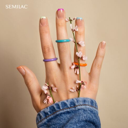 UV Hybrid 583 Second Skin Nude - Naked-UV Hybrid-Semilac-7 ml-NR Kosmetik