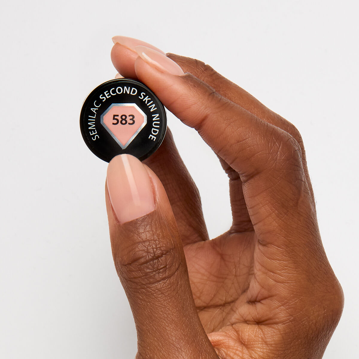 UV Hybrid 583 Second Skin Nude - Naked-UV Hybrid-Semilac-7 ml-NR Kosmetik