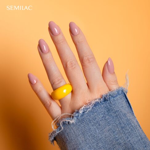 Gelpolish 586 Dirty Rose Nude - Naked - 7 ml-UV Hybrid-Semilac-NR Kosmetik
