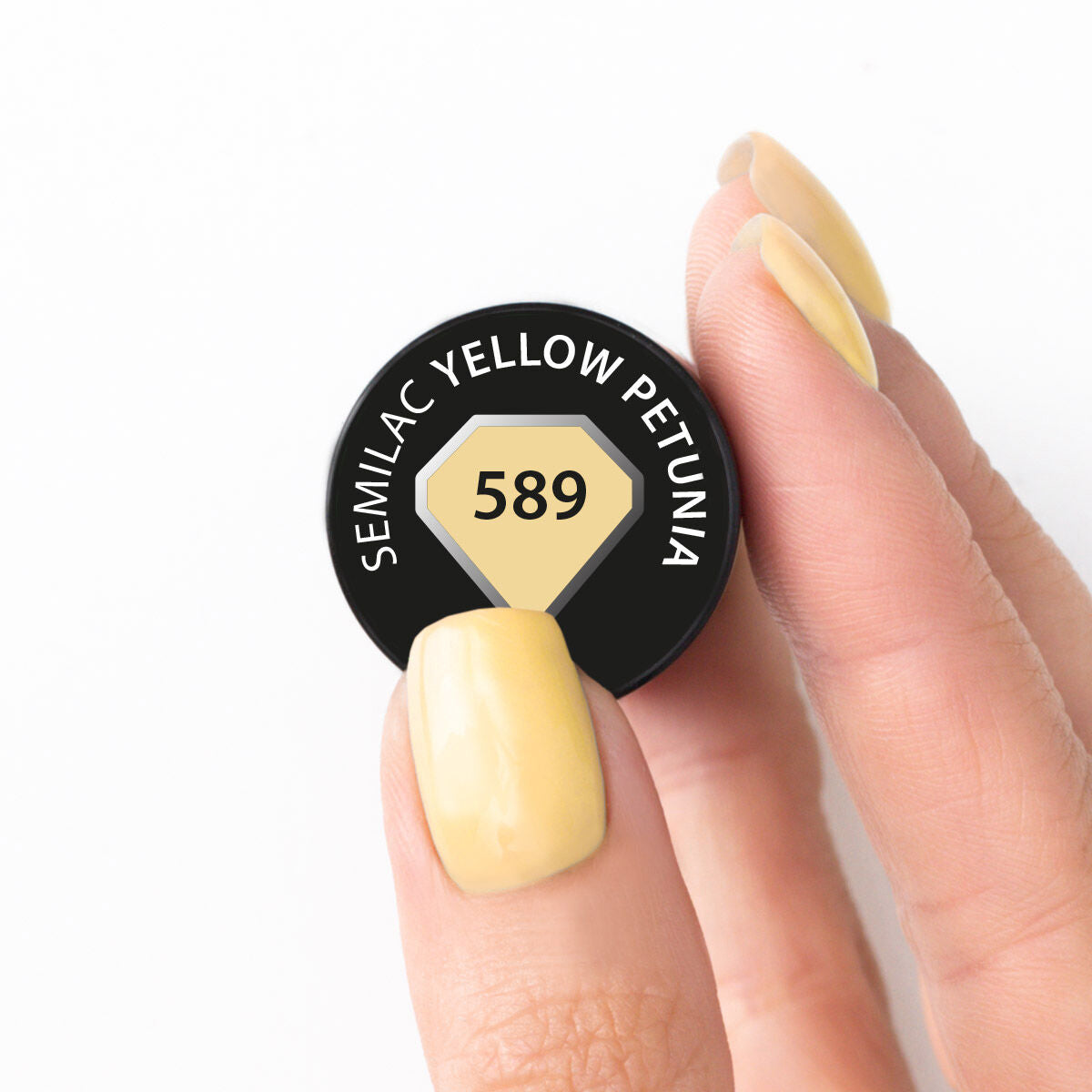 Gelpolish 589 Yellow Petunia - 7 ml-UV Hybrid-Semilac-NR Kosmetik