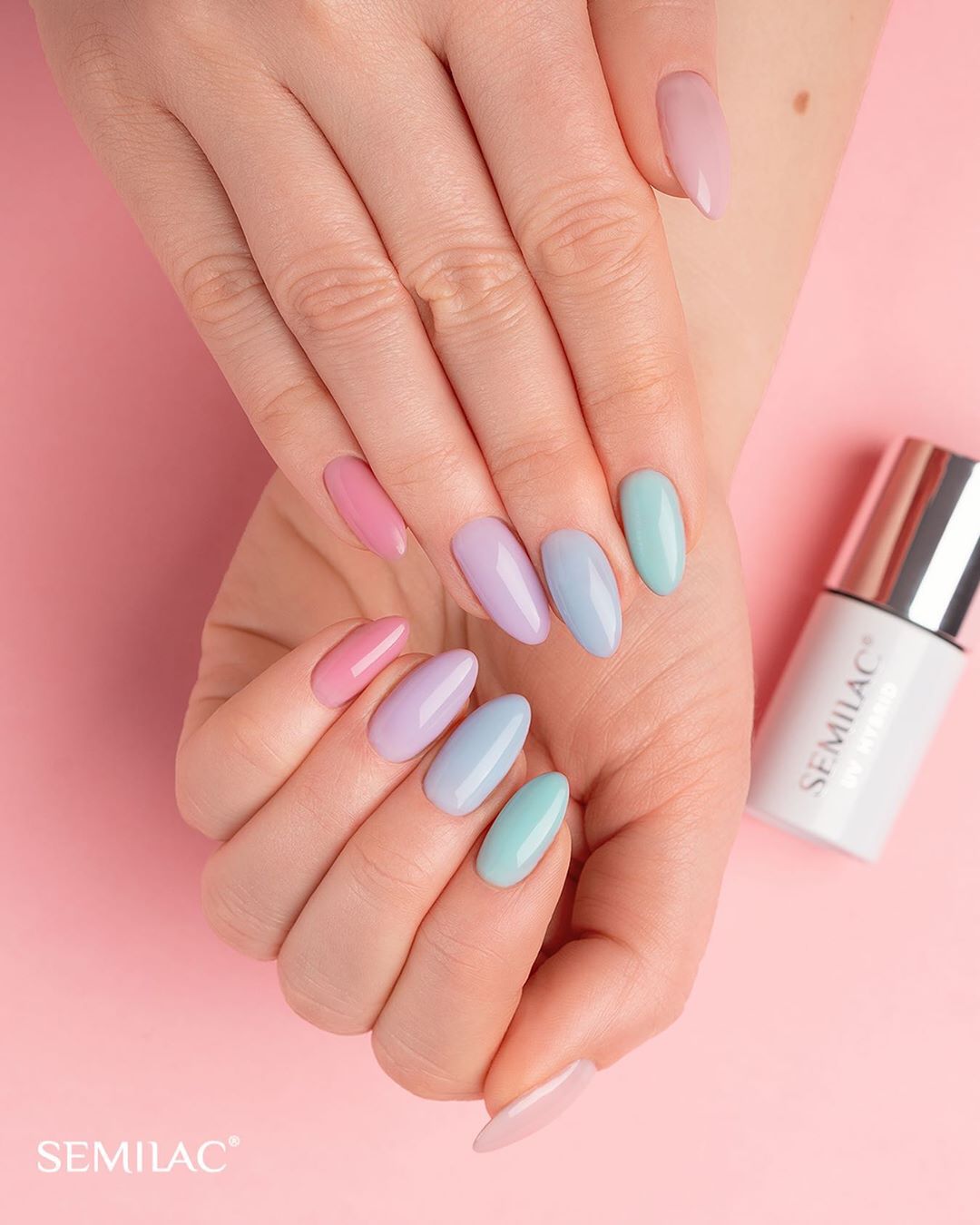 Extend 5i1 Pastel Lavender 811 - 7 ml-Gelpolish Opbygning-Semilac-NR Kosmetik