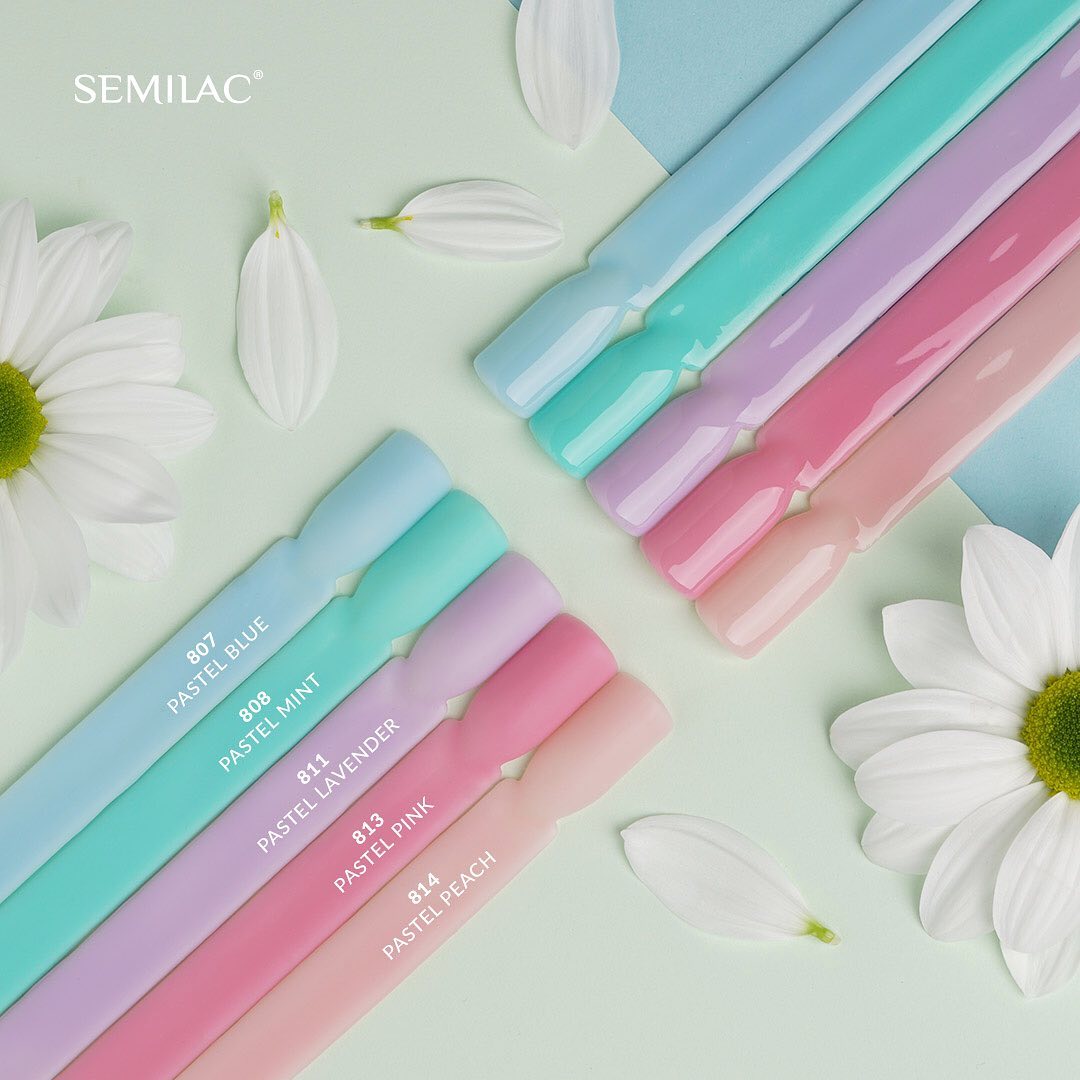 Extend 5i1 Pastel Blue 807 - 7 ml-Gelpolish Opbygning-Semilac-NR Kosmetik