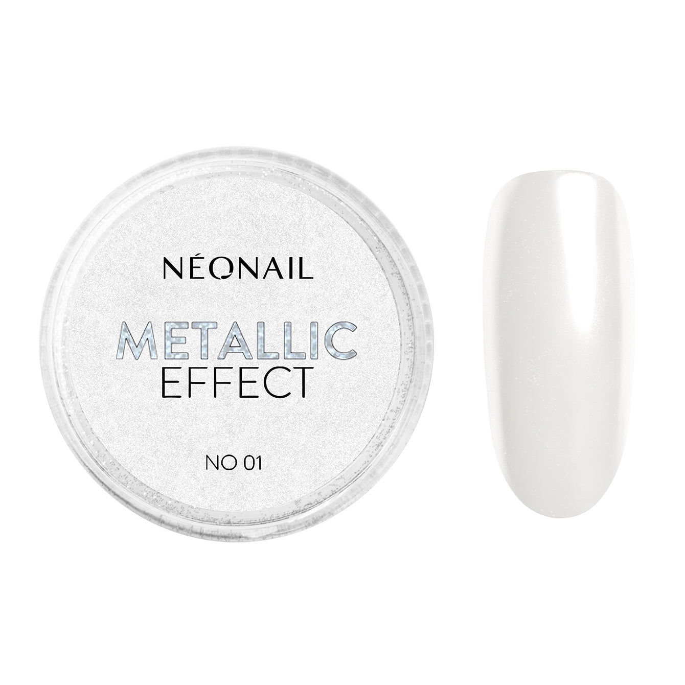 Neglepynt - Metallic Effect - 01-NeoNail-NR Kosmetik