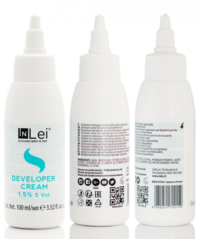 Developer Cream 1,5% 5 vol. - 100ml-Farvning-InLei®-NR Kosmetik
