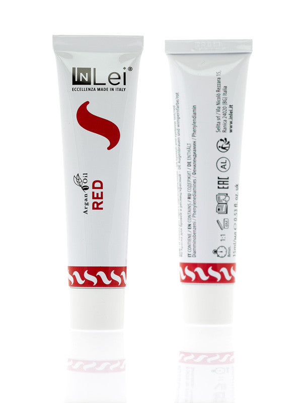 Bryn & Vippe Farve - Red - 15ml-Farvning-InLei®-NR Kosmetik