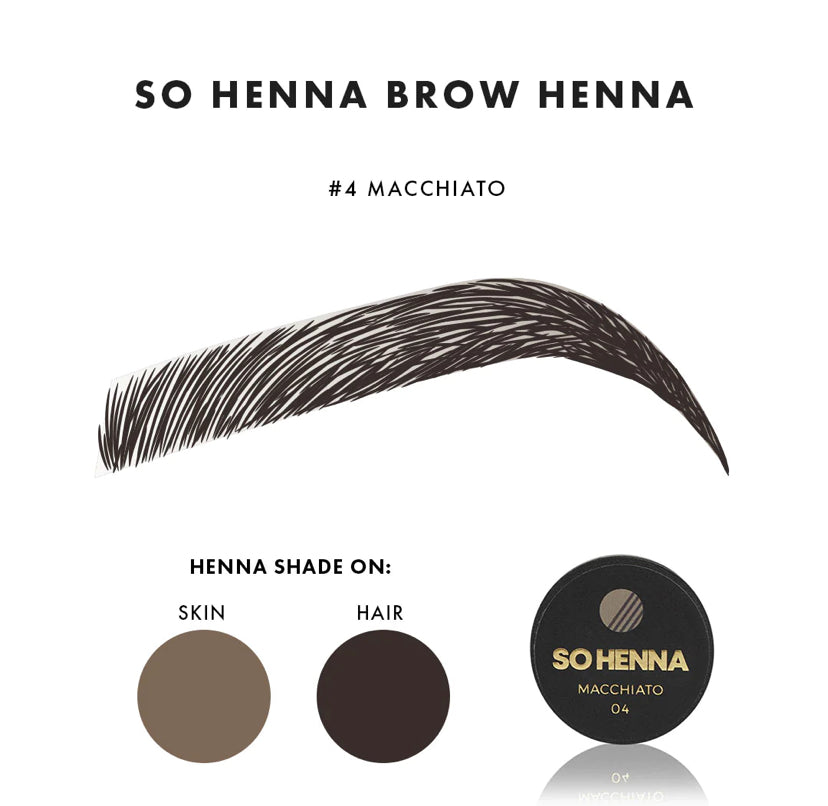 Brow Henna Color - 04 Macchiato-Henna-So Henna-NR Kosmetik
