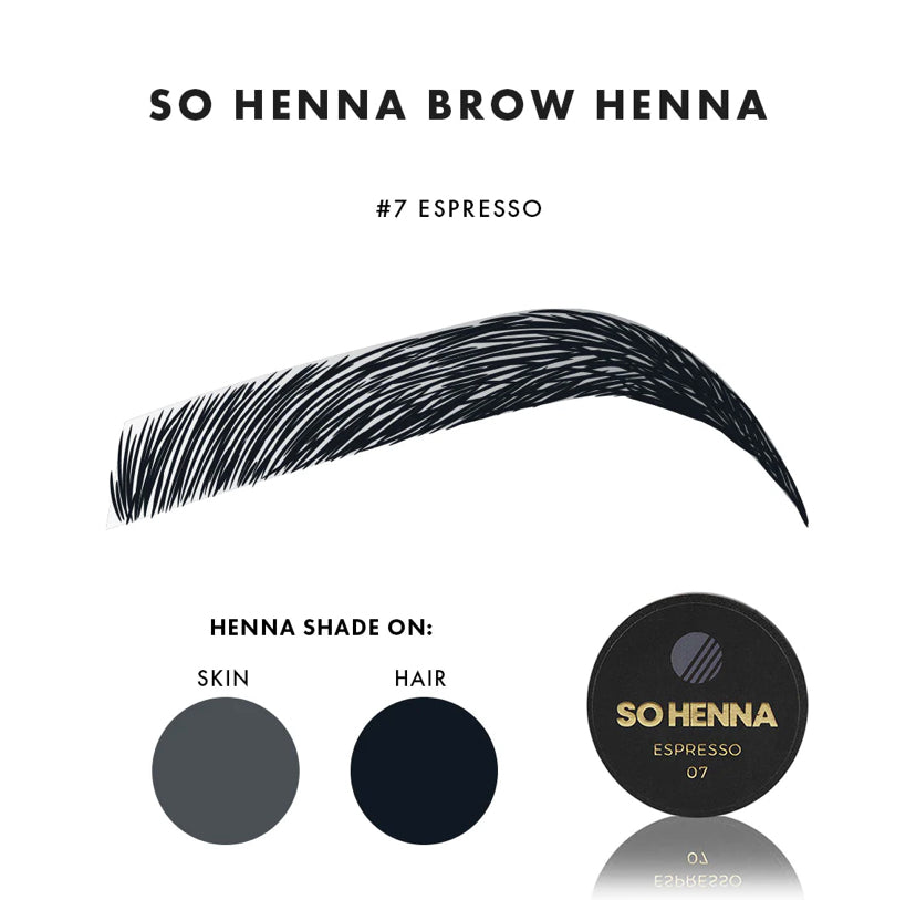 Brow Henna Color - 07 Espresso-Henna-So Henna-NR Kosmetik