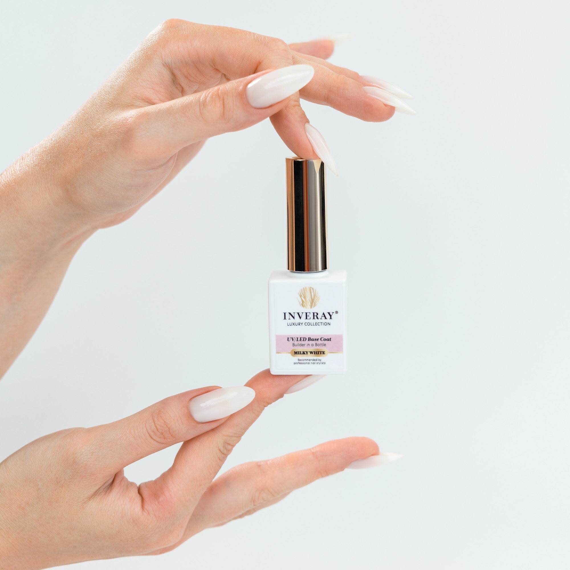 Base Coat - Builder in a Bottle MILKY WHITE - 10 ml-UV Hybrid TOP/BASE-Inveray-NR Kosmetik