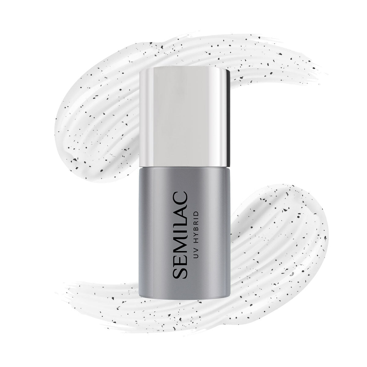 UV Hybrid Top No Wipe Stone Effect - 7 ml-UV Hybrid TOP/BASE-Semilac-NR Kosmetik