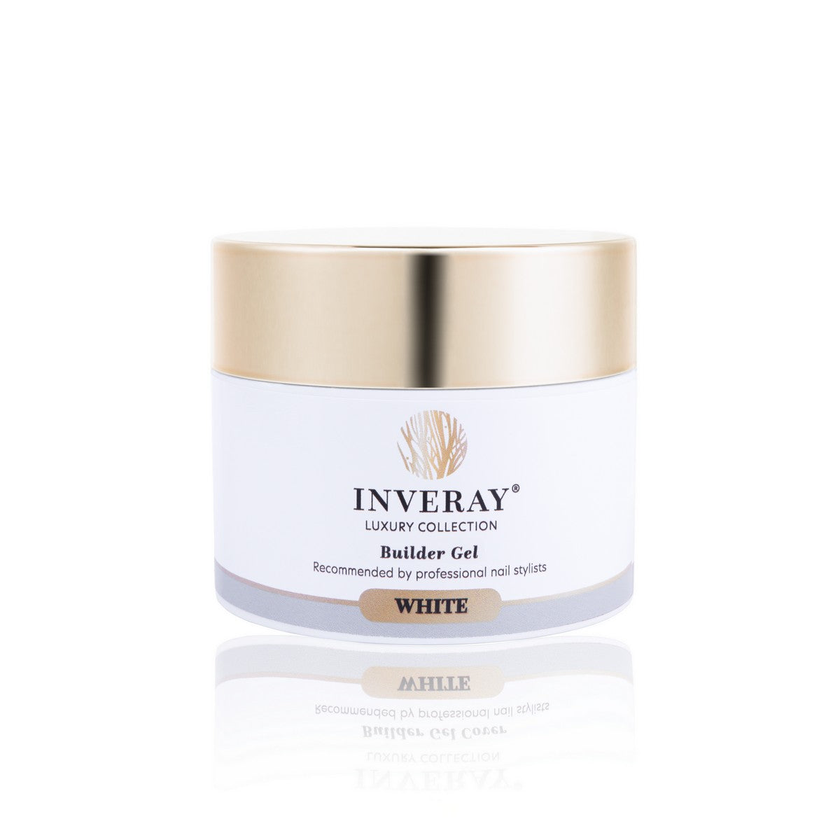 Builder Gel WHITE-uv gel opbygning-Inveray-50 ml-NR Kosmetik