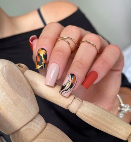 Semilac Transfer Foil Wild Animals 19-Folie-Semilac-NR Kosmetik