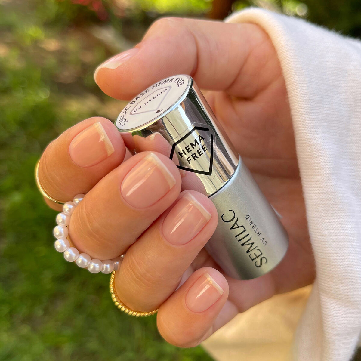 UV Hybrid Base HEMA Fri - 7 ml-UV Hybrid TOP/BASE-Semilac-NR Kosmetik