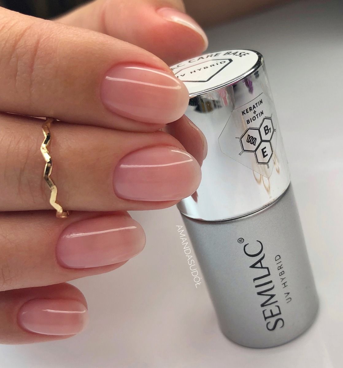 UV Hybrid Care Base-UV Hybrid Top/Base-Semilac-7ml-NR Kosmetik