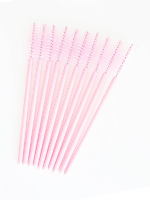 LYSERØD Engangs børster (10 stk.)-Secret Lashes-NR Kosmetik