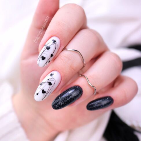 Gelpolish 394 Sparkling Midnight Date - 7 ml-UV Hybrid-Semilac-NR Kosmetik
