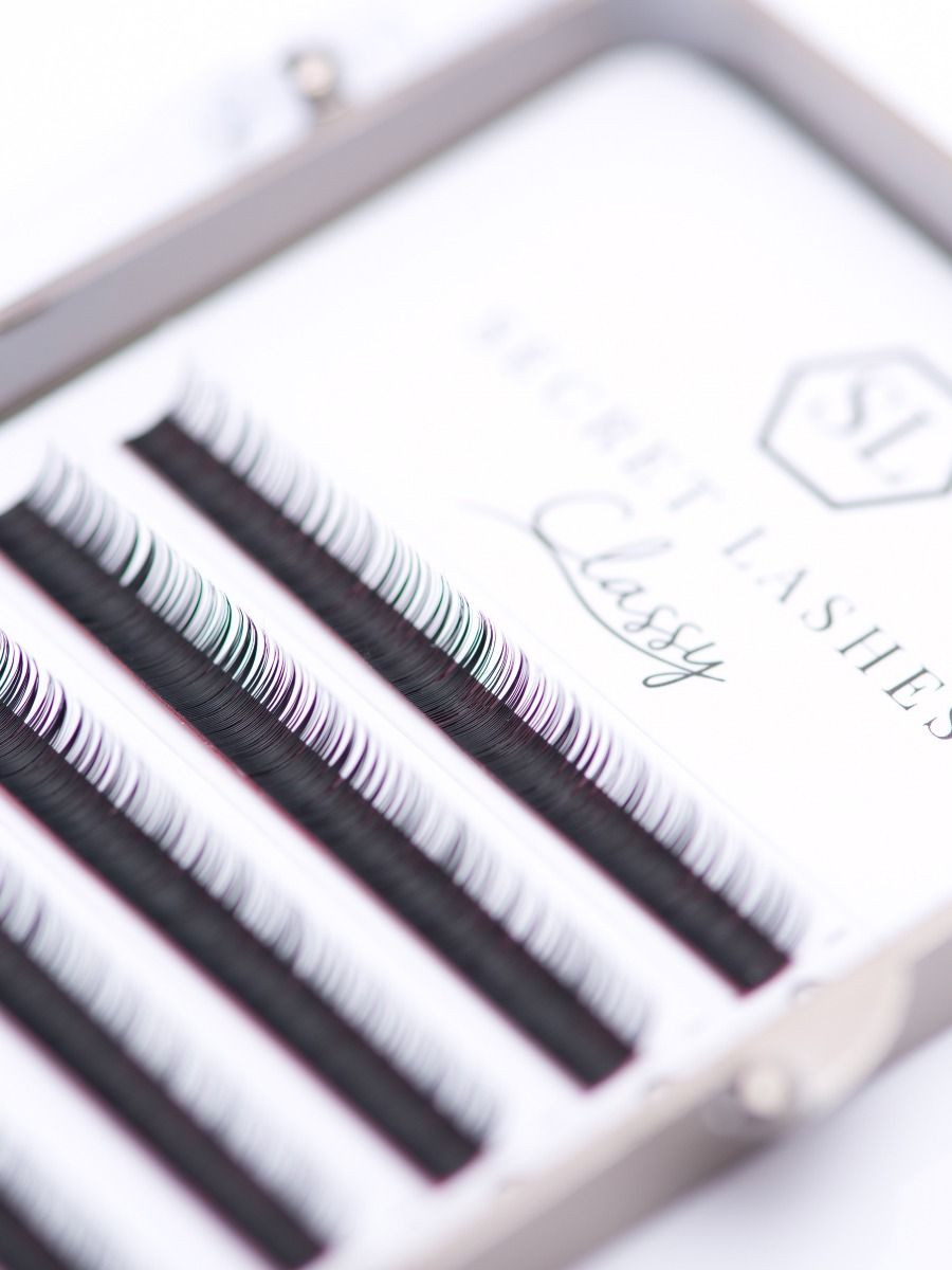 Classy - 6 stripes (6mm & 7 mm)-Secret Lashes-B-0.07-6 mm-NR Kosmetik