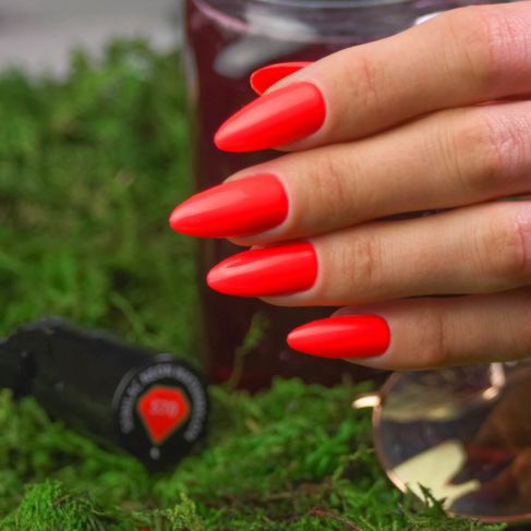 Gelpolish 570 Neon Watermelon - 7 ml-UV Hybrid-Semilac-NR Kosmetik
