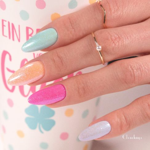 Top No Wipe Blinking T17 - Pink - 7 ml (INDEHOLDER TPO)-UV Hybrid TOP/BASE-Semilac-NR Kosmetik