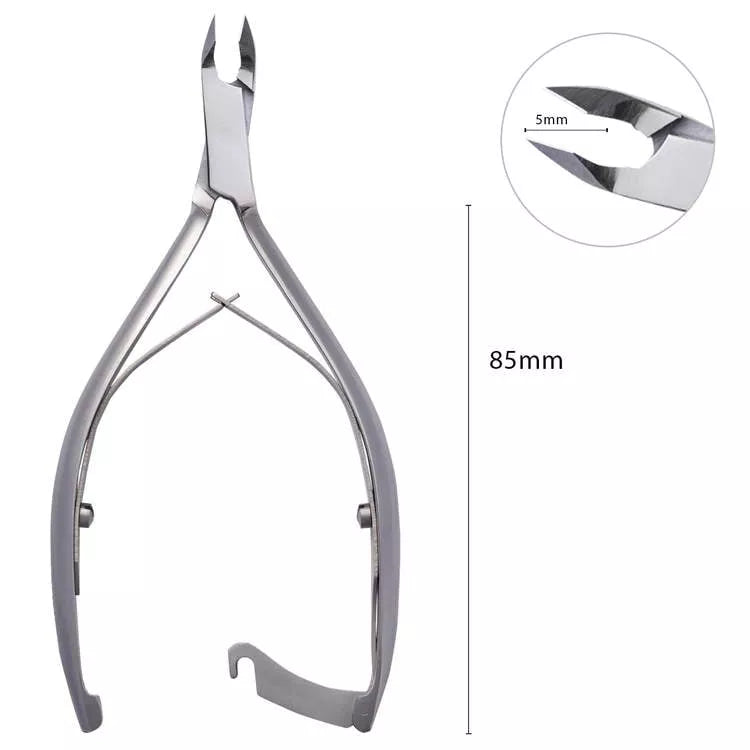 Neglebånds nippers med lås - 5 mm-Salon tilbehør-NeoNail-NR Kosmetik