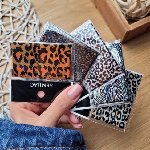 Semilac Transfer Foil Wild Animals 18-Folie-Semilac-NR Kosmetik
