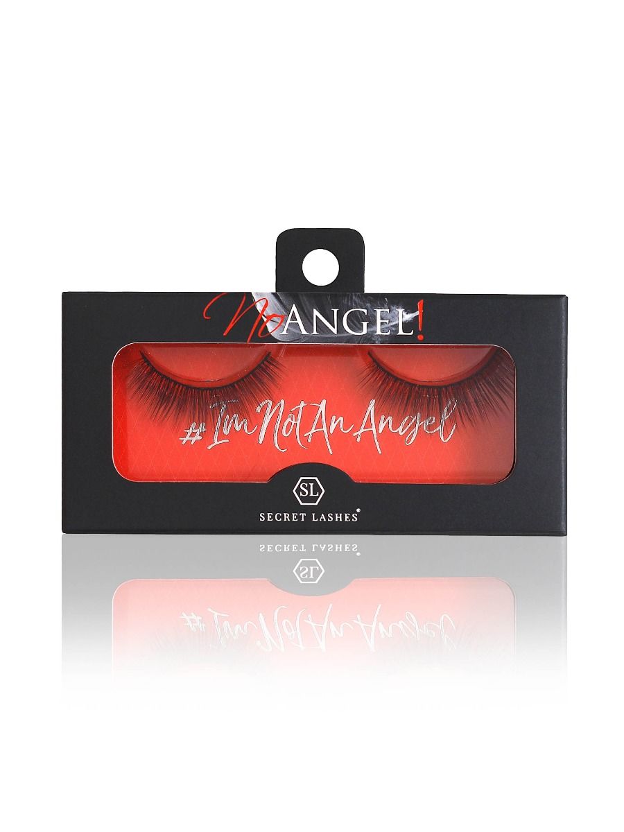 NO ANGEL - Stripes-Secret Lashes-NV65 - Sort kant-NR Kosmetik