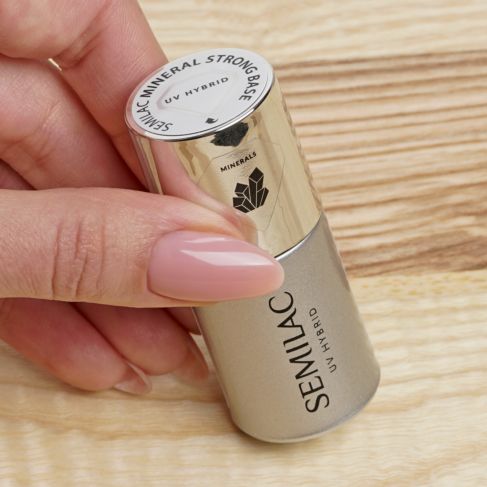 UV Hybrid Mineral Strong Base 7 ml-UV Hybrid TOP/BASE-Semilac-NR Kosmetik
