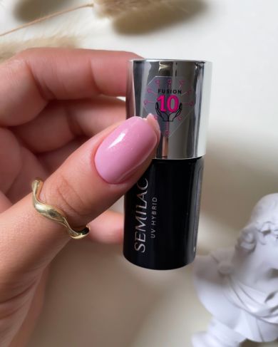 Extend CARE 5i1 Glitter Dirty Nude Rose 805 - 7 ml-Gelpolish Opbygning-Semilac-NR Kosmetik