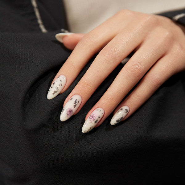Nail Water Stickers - 02-Pynt-Indigo-NR Kosmetik