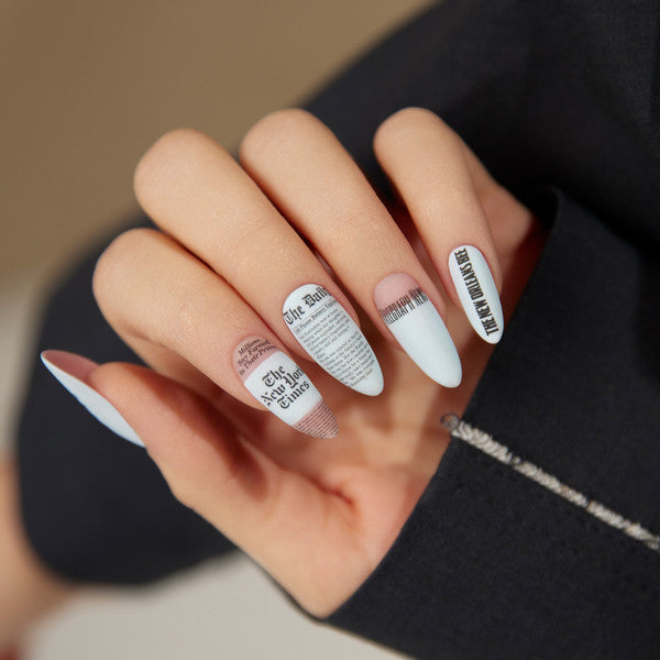Nail Water Stickers - 03-Pynt-Indigo-NR Kosmetik