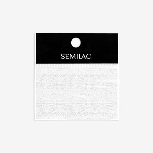 Semilac Transfer Foil WHITE LACE - 16-Folie-Semilac-NR Kosmetik