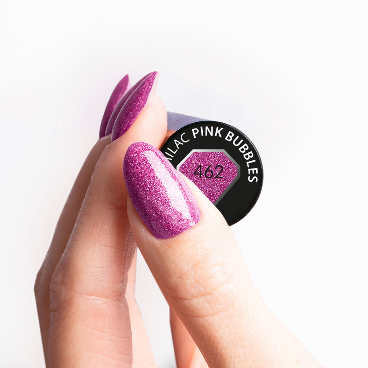 Gelpolish 462 Pink Bubbles - 7 ml-UV Hybrid-Semilac-NR Kosmetik
