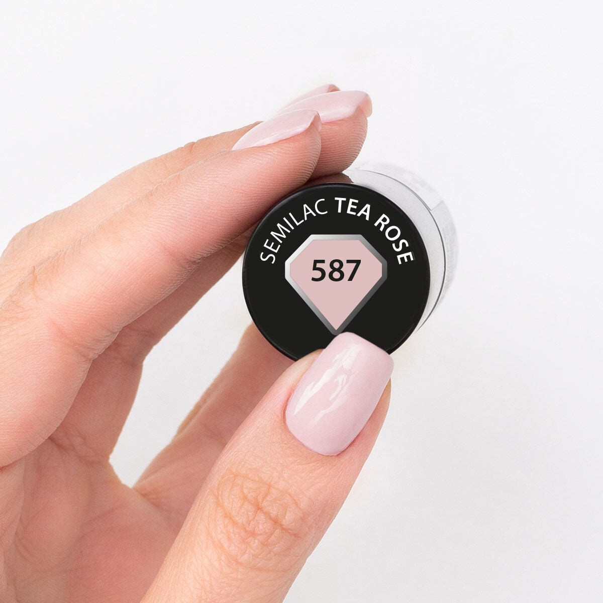 UV Hybrid 587 Tea Rose - 7 ml-UV Hybrid-Semilac-NR Kosmetik