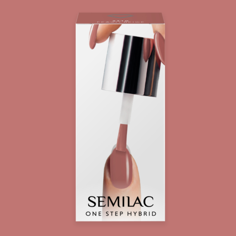 One Step Gelpolish - Peach Beige S240 - 5 ml-3i1-Semilac-NR Kosmetik