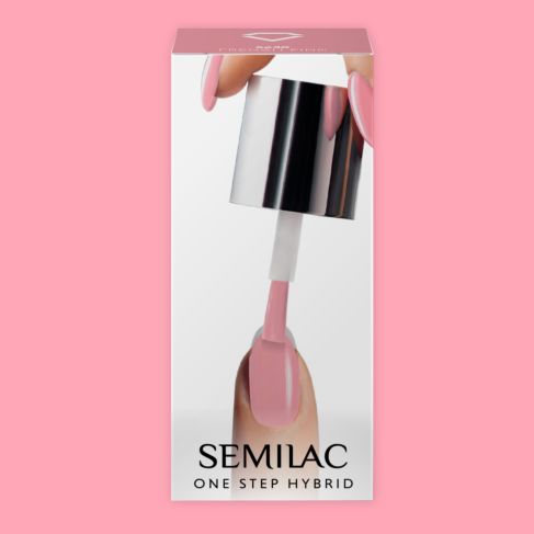 One Step Gelpolish - French Pink 630 - 5 ml-Gelpolish-Semilac-NR Kosmetik