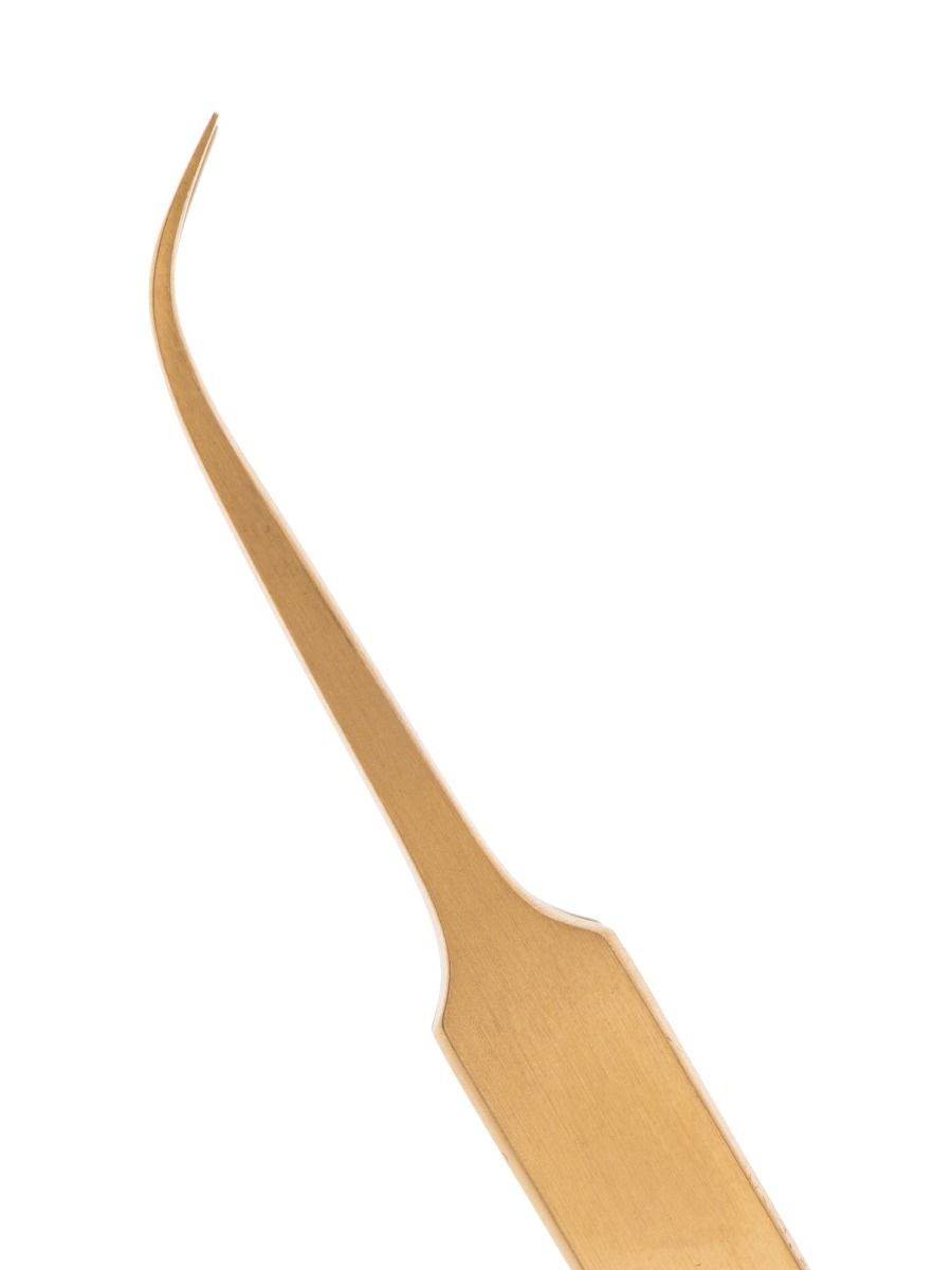 Tweezer SL-02 Gold Type TS + etui-Pincet-Secret Lashes-NR Kosmetik