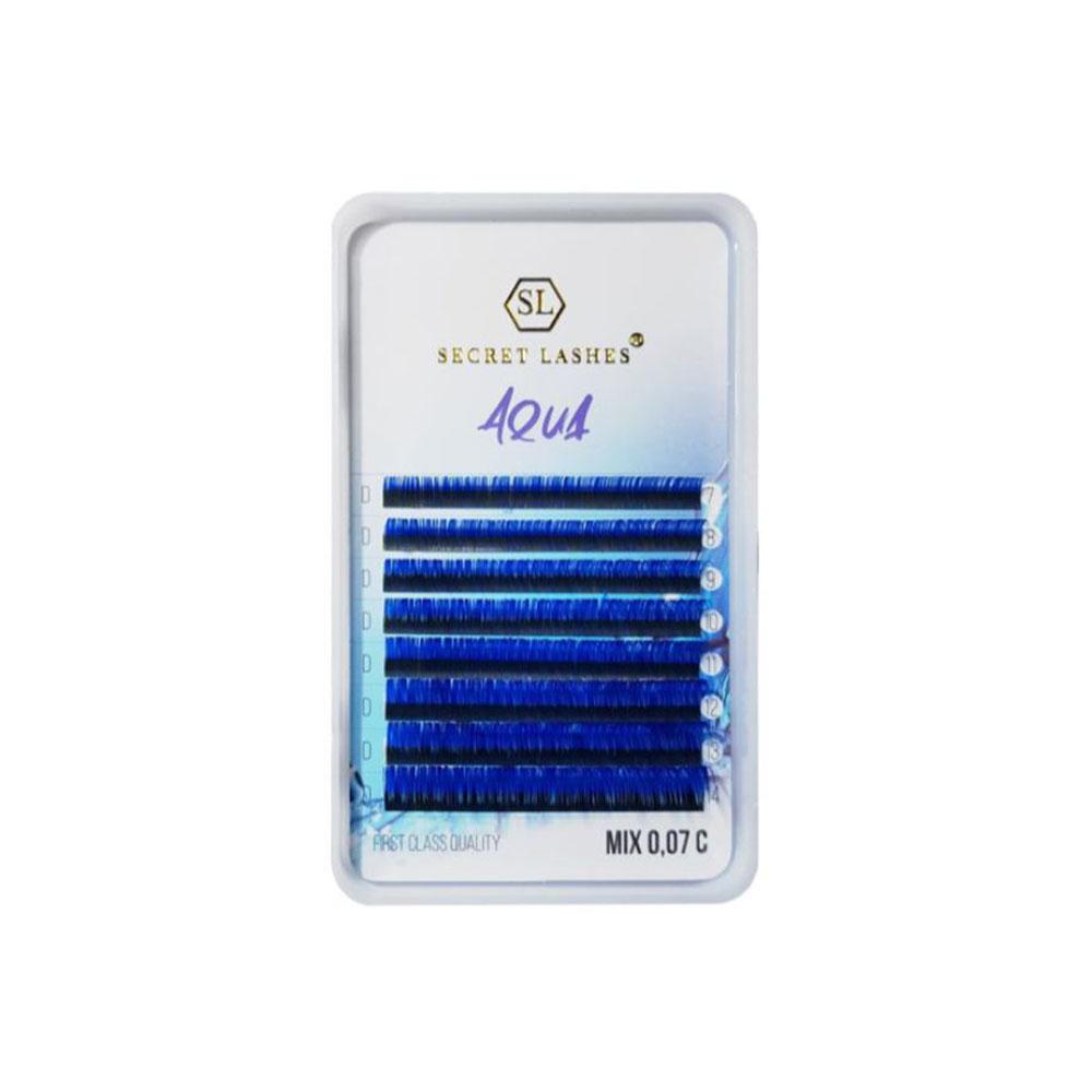Color Fun Lashes MIX - Aqua-Vipper-Secret Lashes-C-0.07-NR Kosmetik