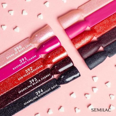 UV Hybrid 391 Raspberry Charm 7 ml-UV Hybrid-Semilac-NR Kosmetik
