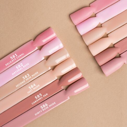 UV Hybrid 583 Second Skin Nude - Naked-UV Hybrid-Semilac-7 ml-NR Kosmetik