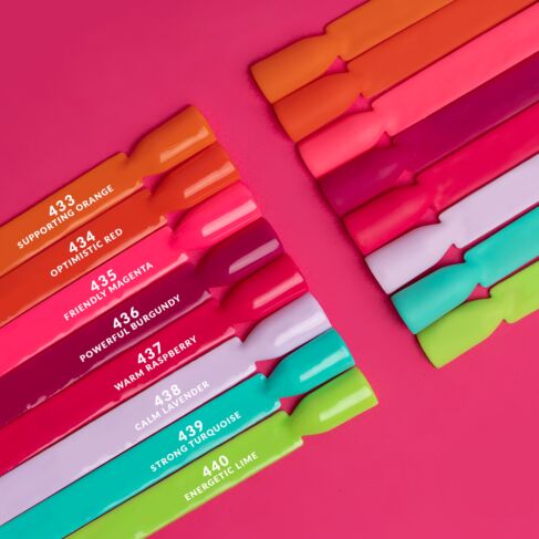 Gelpolish 436 Powerful Burgundy - 7 ml-UV Hybrid-Semilac-NR Kosmetik