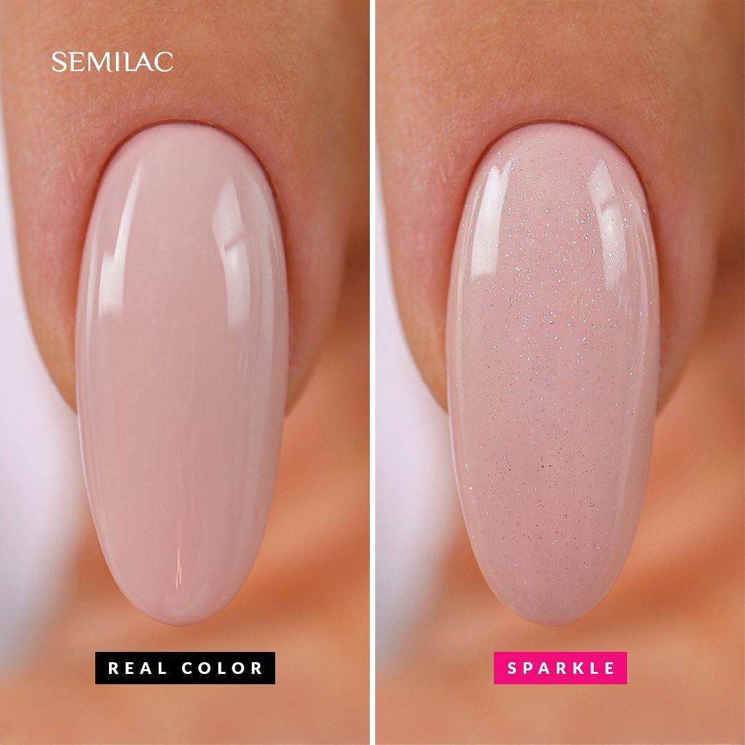 UV Hybrid Top No Wipe Sparkle Diamond - 7 ml-UV Hybrid TOP/BASE-Semilac-NR Kosmetik